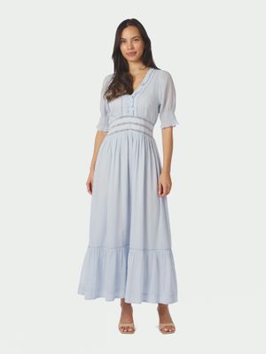 NEO NOIR ALVINA S VOILE DRESS  