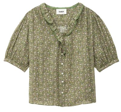 BA&SH Chemise Physalys Vert