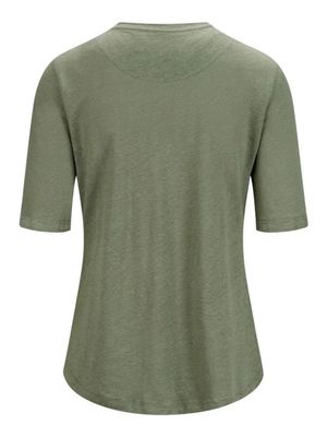 ELLA & IL  Karina Linen Tee GREEN