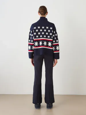 WE NORWEGIANS EMU x WN Sweater Navy 