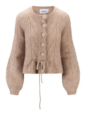 ELLA&IL Sophia Chunky Cardigan Hazel Beige 