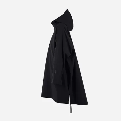 BLÆST ÅLESUND PONCHO DUSTY SVART
