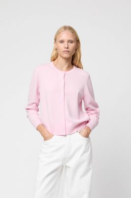 FWSS Classic Wool Cardigan Ballet Pink