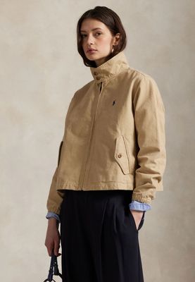 POLO RALPH LAUREN COTTON CANVAS JACKET - SOMMERJAKKE - VINTAGE KHAKI