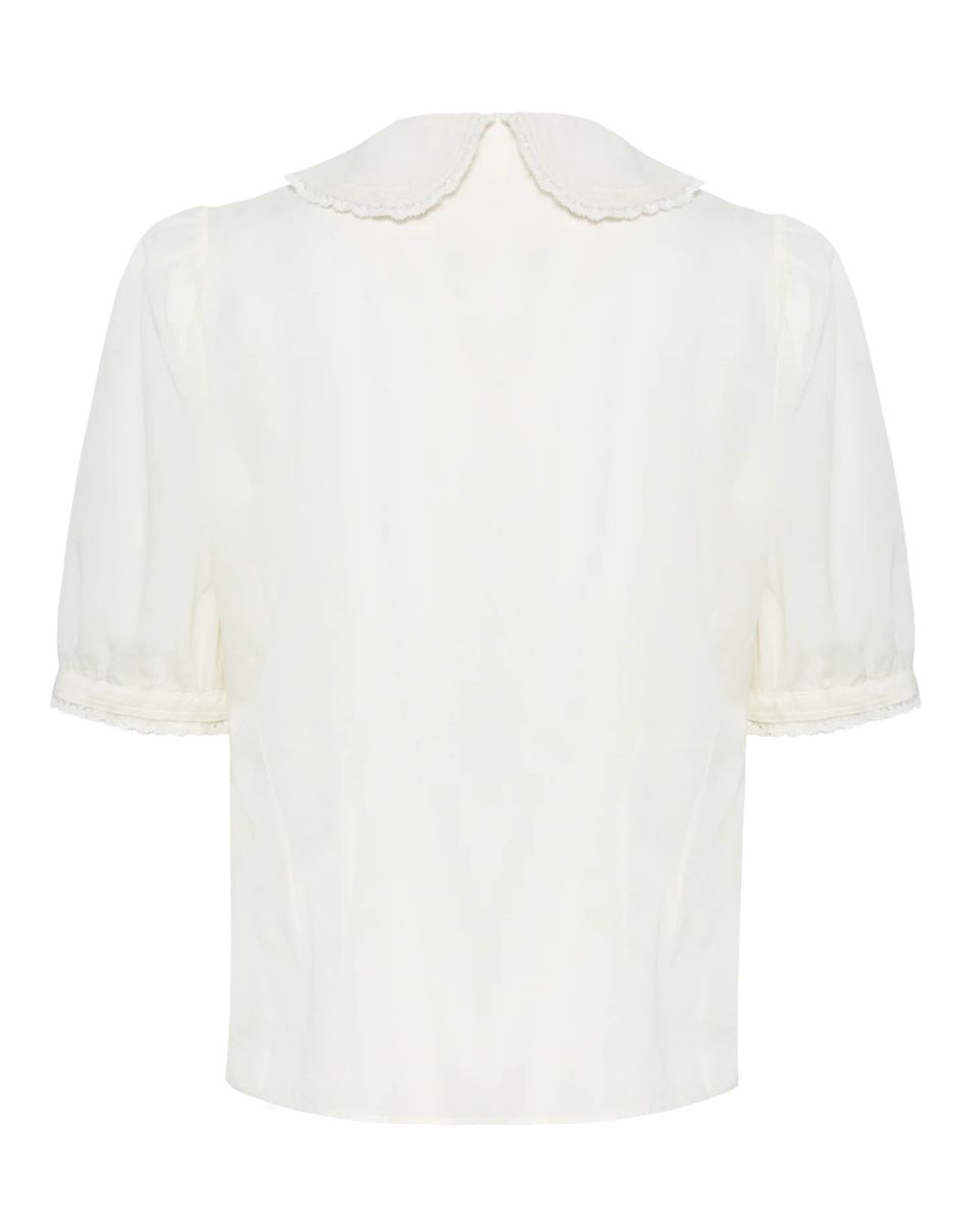 PIA TJELTA Bergliot Blouse White