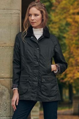 BARBOUR BARBOUR CLASSIC BEADNELL STANDARD DAME - OLIVEN OL71