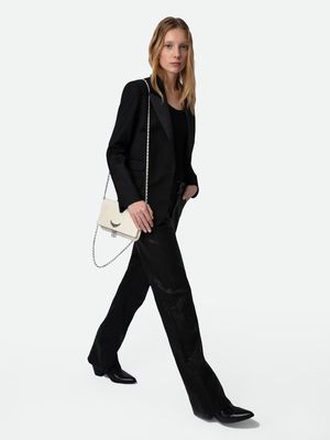 ZADIG & VOLTAIRE Rock Swing Your Wings Clutch CUSTOMISABLE FLASH