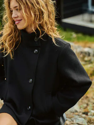 NEO NOIR Herlinde Wool Jacket Black 