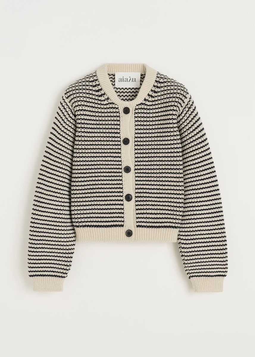 AIAYU Shiva cardigan – highland wool