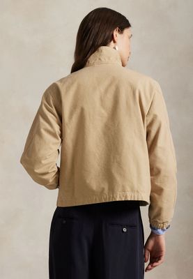 POLO RALPH LAUREN COTTON CANVAS JACKET - SOMMERJAKKE - VINTAGE KHAKI
