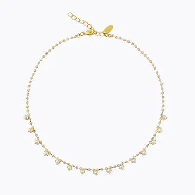 CAROLINE SVEDBOM Lily Necklace / Pearl
