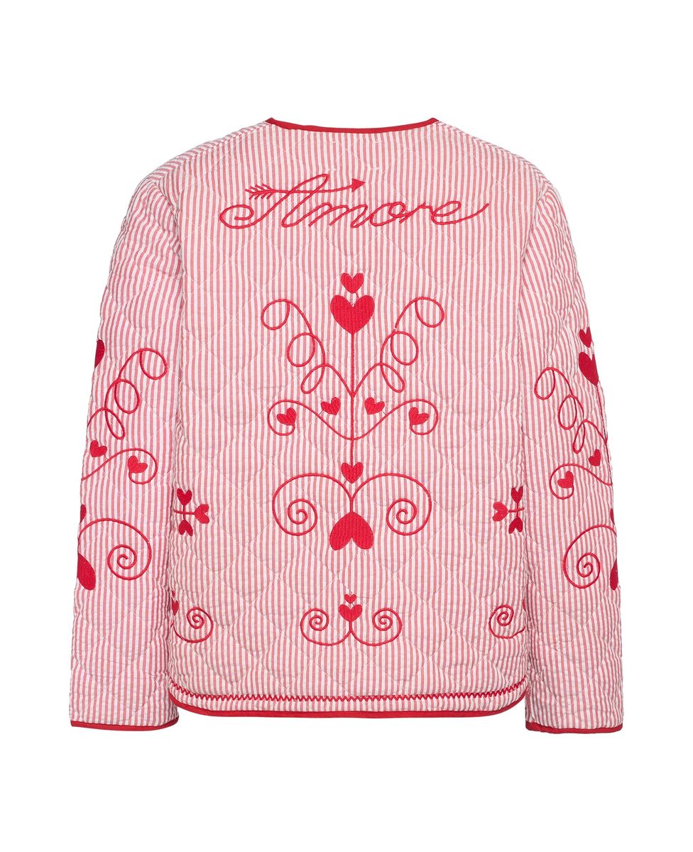 SISSEL EDELBO PENNY JACKET  RED STRIPES