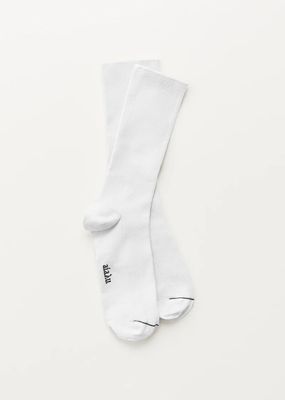 AIAYU  Cotton rib white 