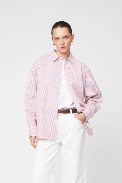 Hovedbilde FWSS Coastal Shirt White Red ...