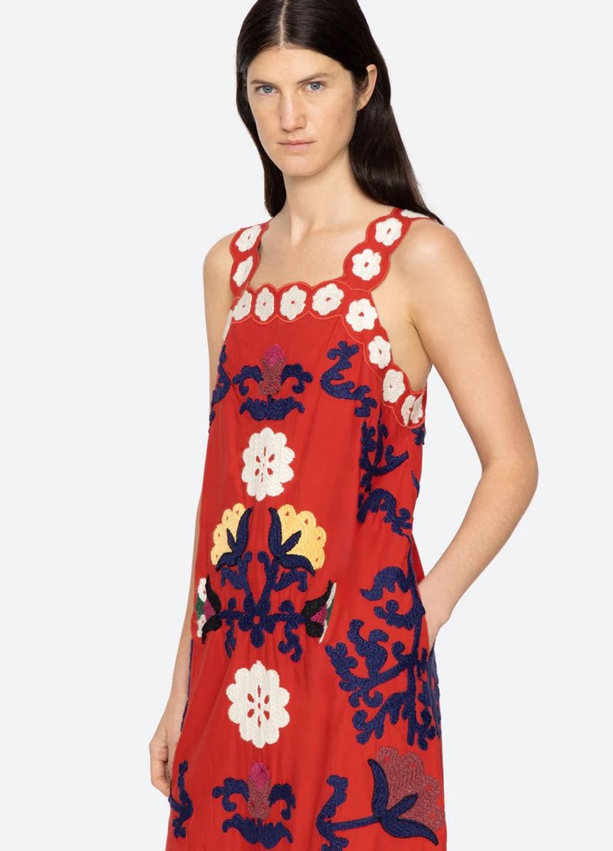 SEA NY  Catrine Dress RED 