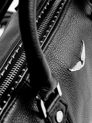 S SUNNY GRAINED LEATHER + STU