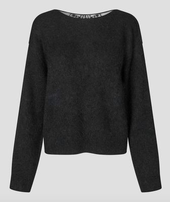 SECOND FEMALE BROOK KNIT LACE O-NECK