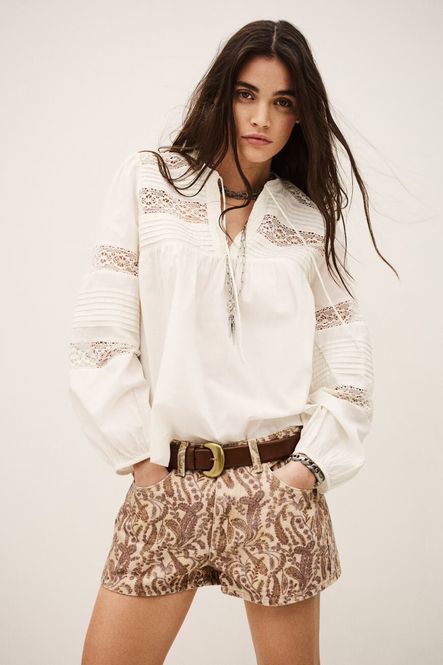 Hovedbilde BA&SH NAMI Blouse ecru