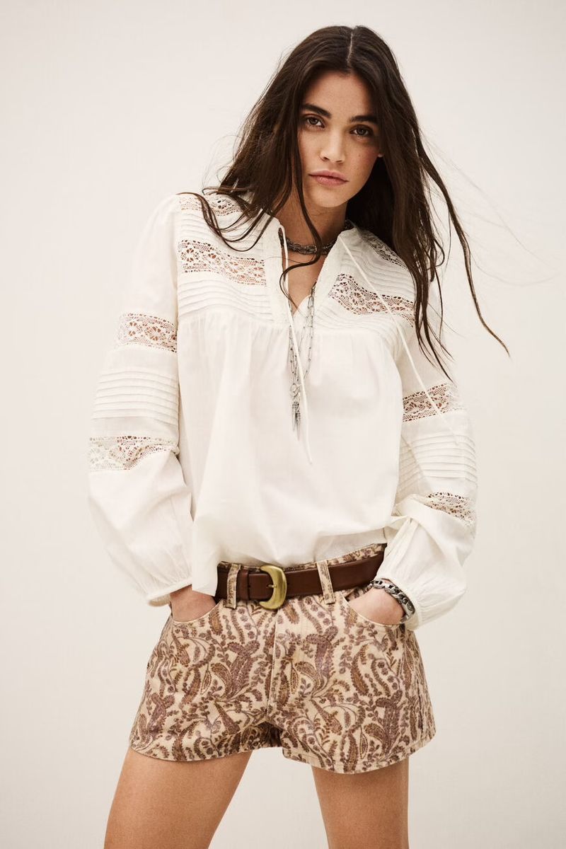 BA&SH NAMI Blouse ecru