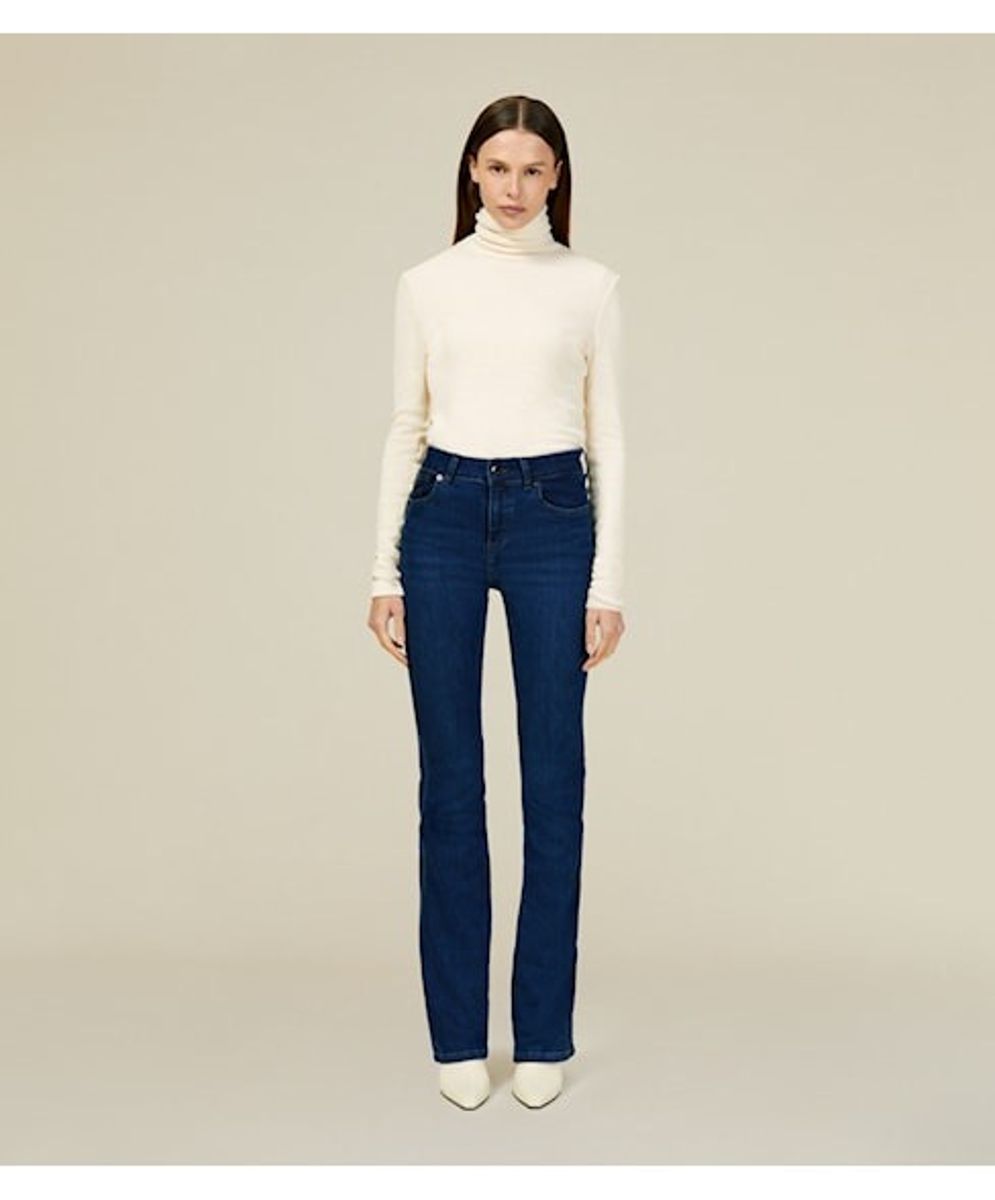 LOIS RAVAL 16 RAVAL-16 BOOTCUT NIGHT BLUE STRIKE LENGDE 34