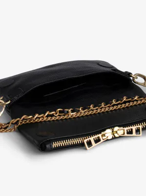 ZADIG & VOLTAIRE Rock Nano Clutch GOLD