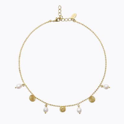 CAROLINE SVEDBOM APOLLO MULTI NECKLACE GOLD 