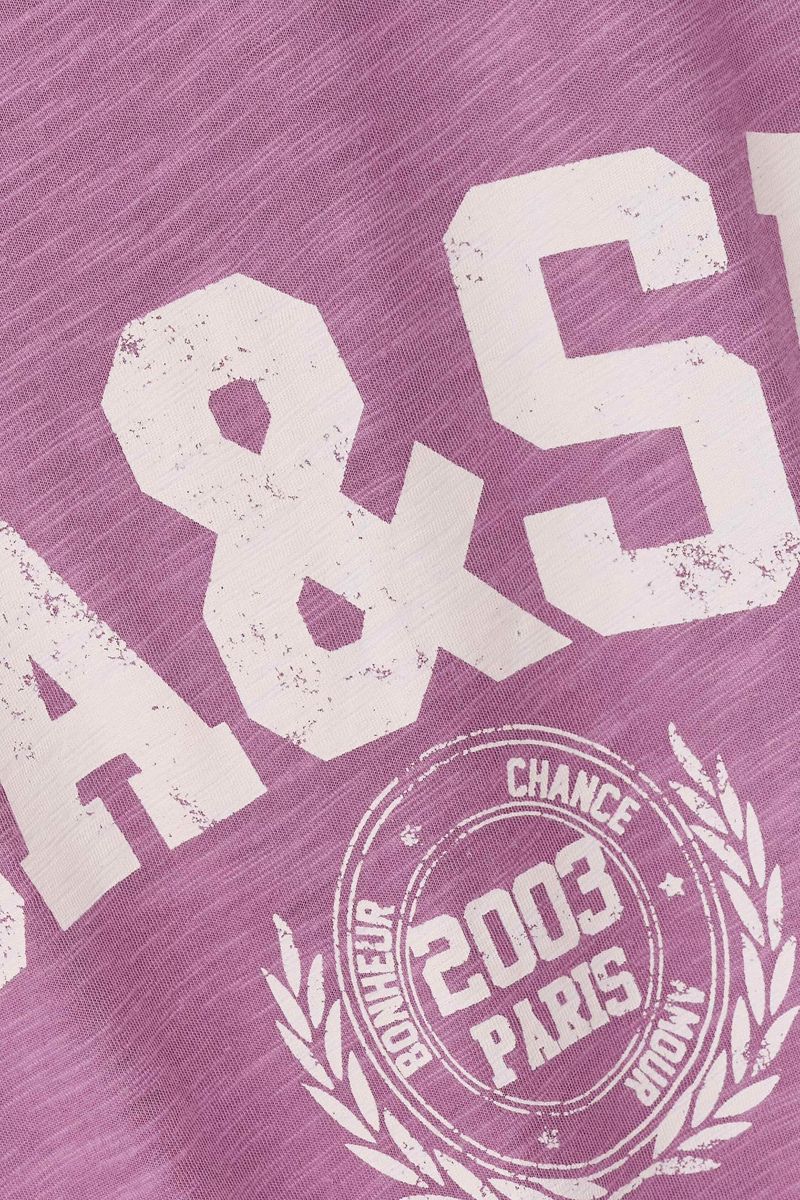 BA&SH CIVIA ROBE T SHIRT KJOLE ROSE 