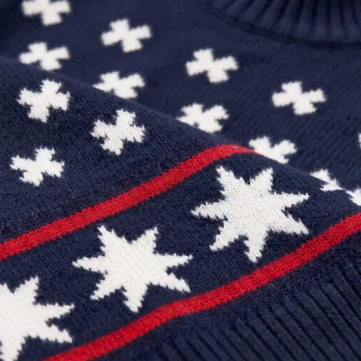 WE NORWEGIANS EMU x WN Sweater Navy 