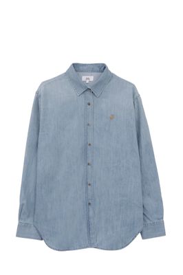 LOIS NOOR BLEACH DENIM SKJORTE