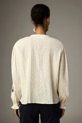 MAISON HOTEL Morfeo Blouse Blue Orchid 